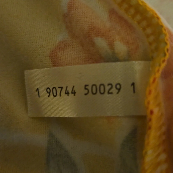 ♥️5 for $25♥️ Bobbie Brooks Soft Tangerine Floral Top Women's 2X - Picture 8 of 9